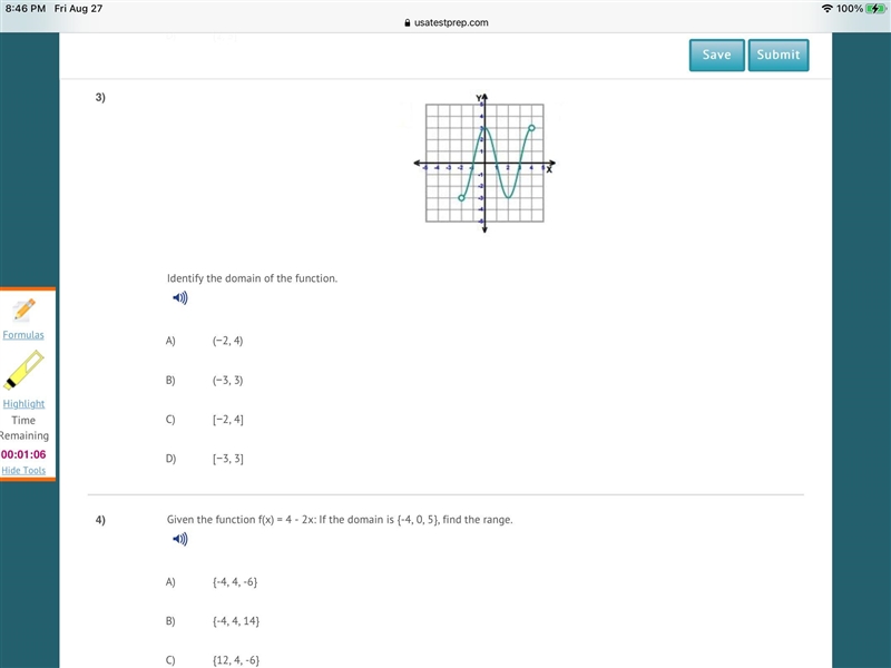 Identify the domain of the function-example-1