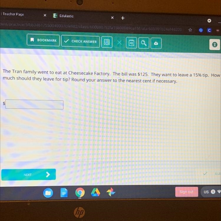 Rory earned an 84% on his test. He answered 21 questions correctly. How many total-example-1