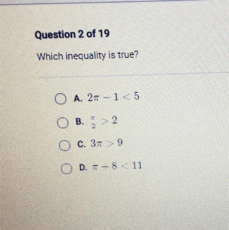 What inequality is true-example-1