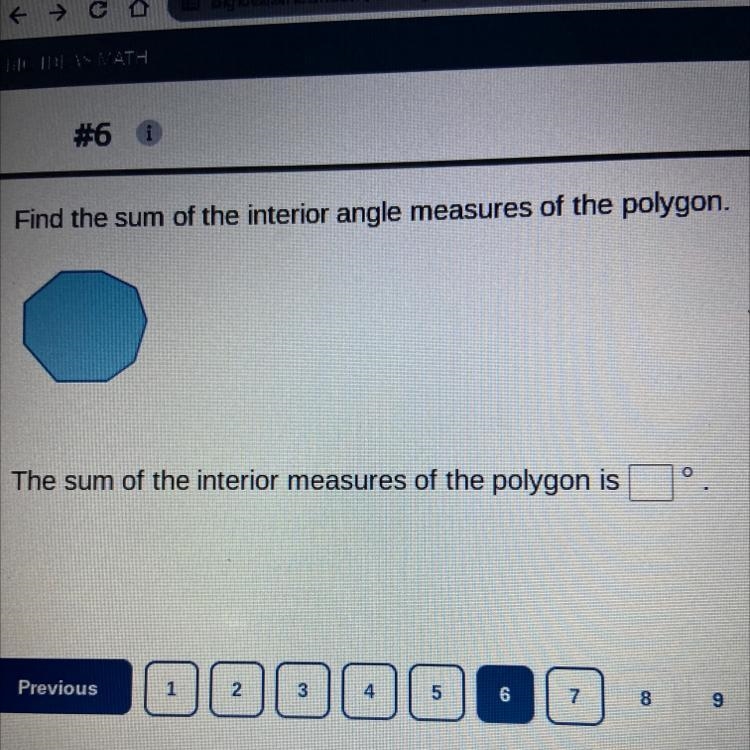 What is the sum of the interior angle measures of the polygon-example-1