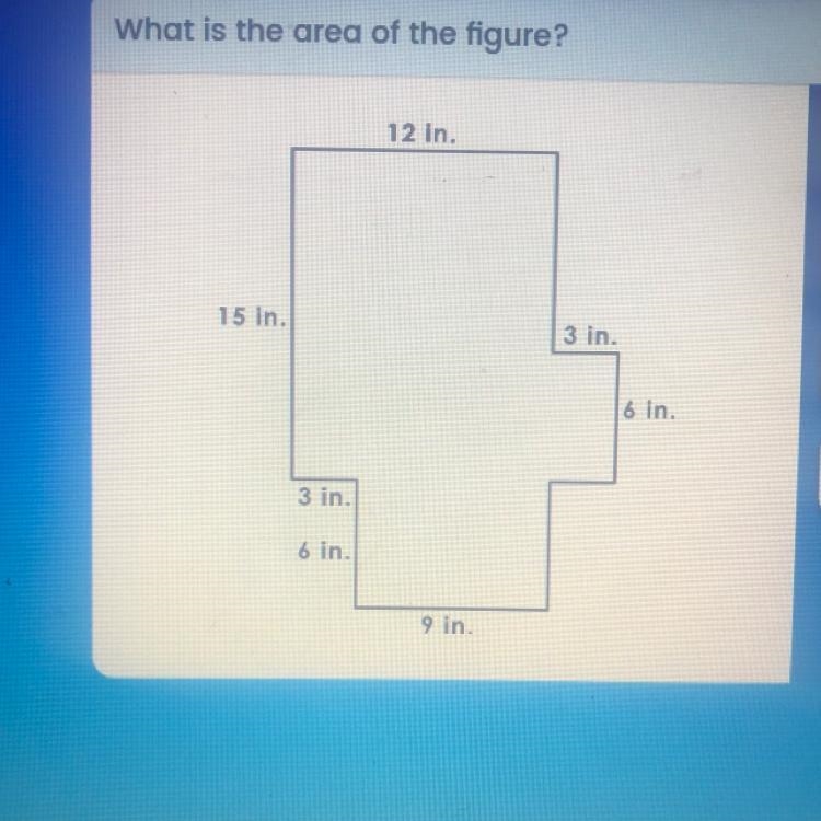 What is the area of the figure?-example-1