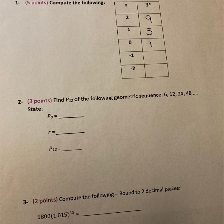 I need help with all three questions please. I am just Stuck.-example-1