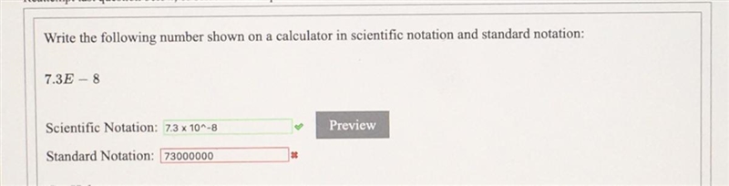 HELP PLEASE ASAP!!! So for this problem I got the scientific notation however I can-example-1