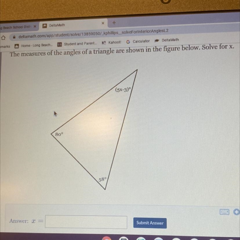 Please help I’m not good at triangle angles-example-1