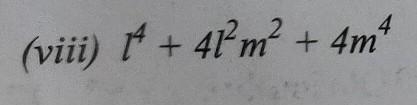 Factorise the following expressions :​-example-1