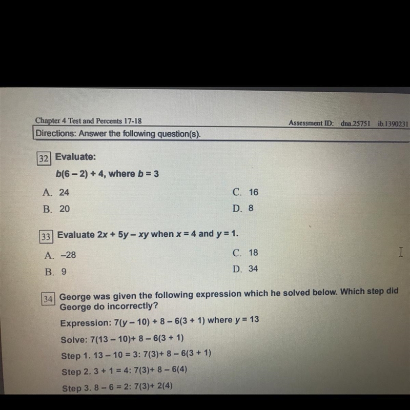 Can y’all help me on question 32?!-example-1