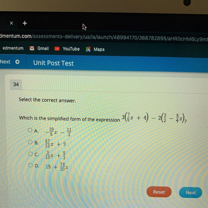 Which is the simplified form of the expression-example-1