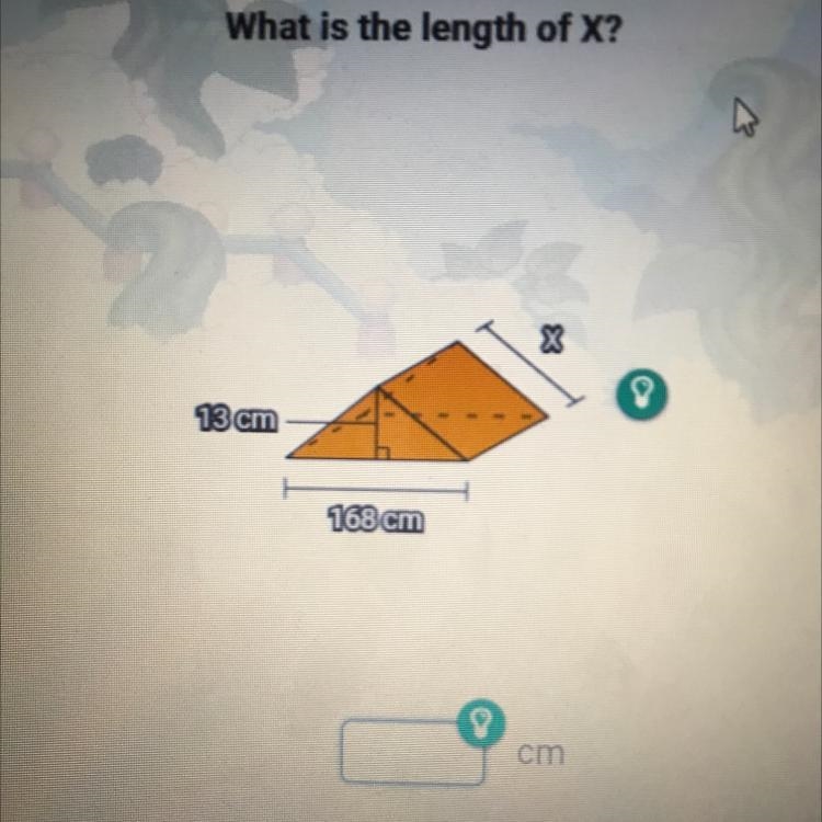 What is the length of X?-example-1