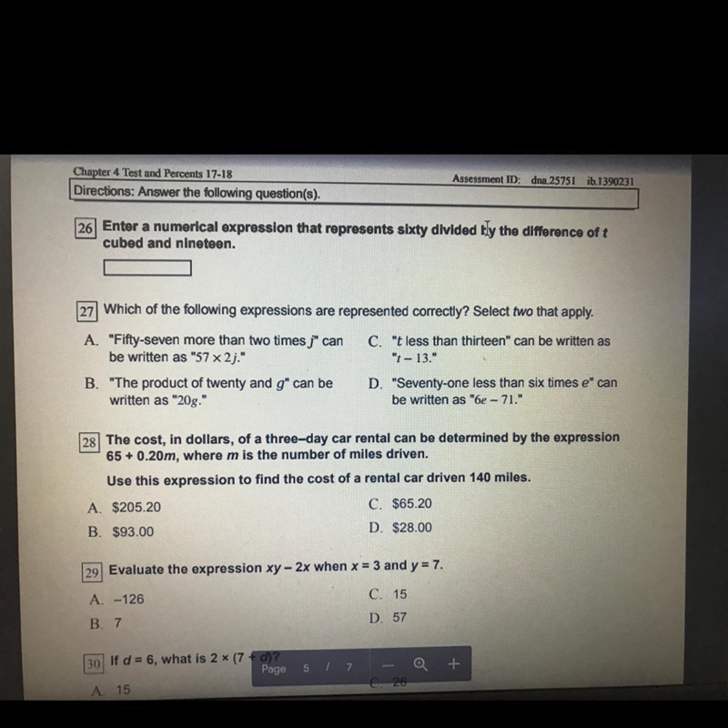 Can y’all help me on question 27?!-example-1