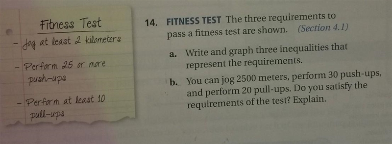 Look at the photo I need answers for a and b plzzzzz ​-example-1