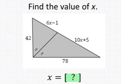 Find the value of x.-example-1