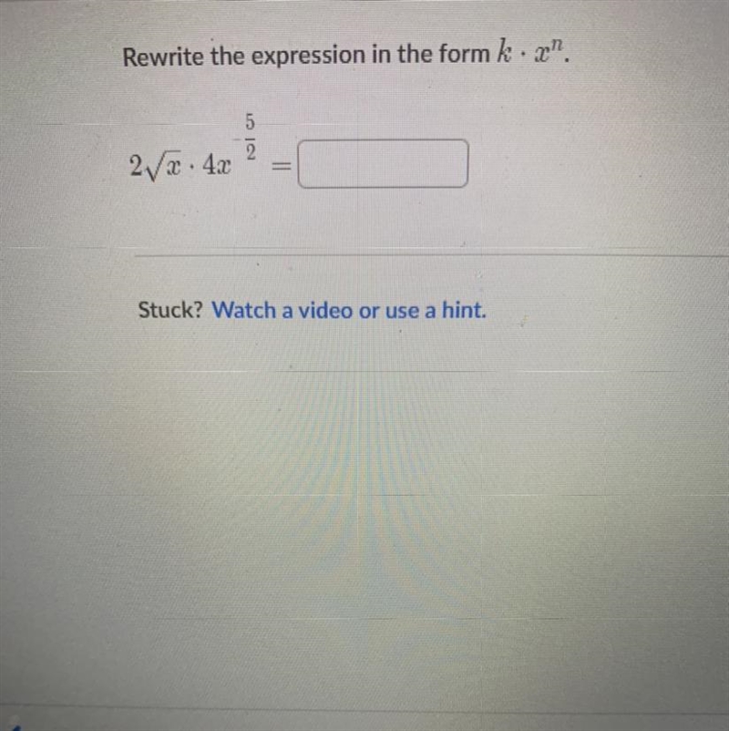 Rewrite the expression in the form-example-1