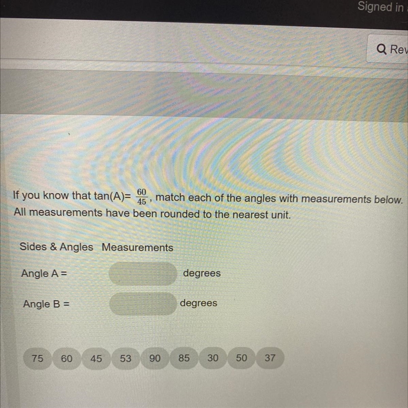 What is the angle of A and B?-example-1