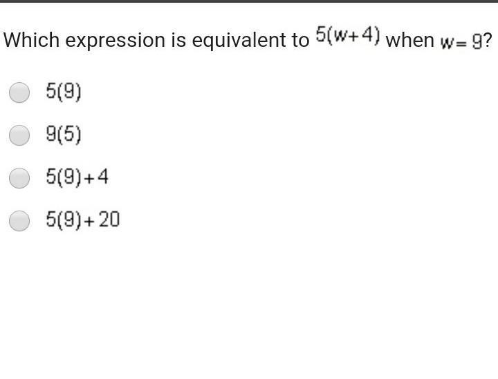 Which exprxession is equivalent to ￼ when ￼? ￼ ￼ ￼ ￼​-example-1