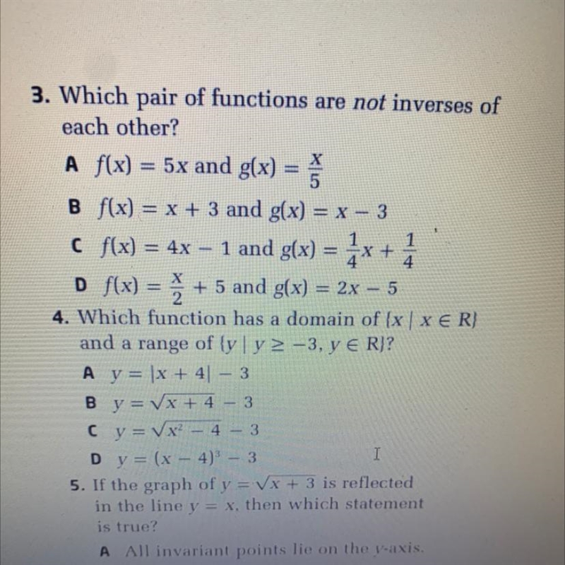 Question 4 please provide explanation for question-example-1