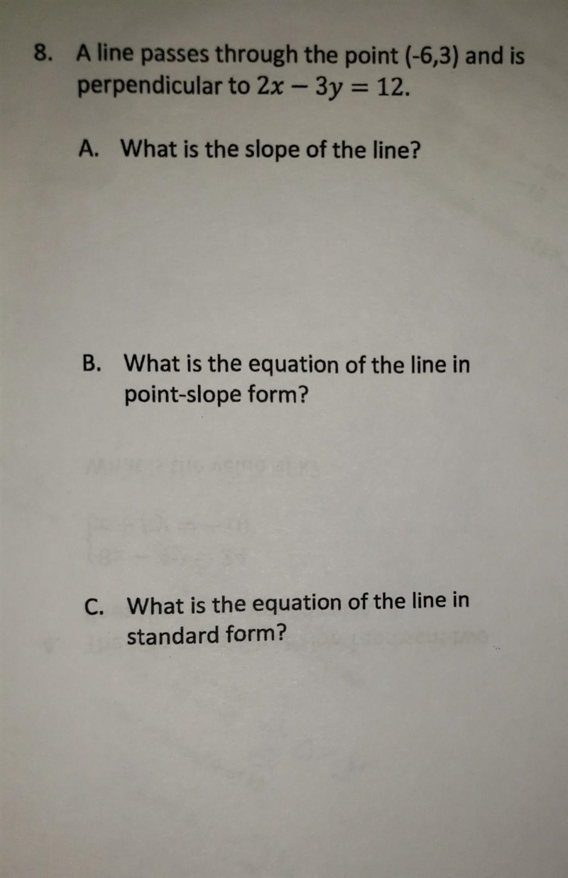 Parallel and perpendicular lines ​-example-1