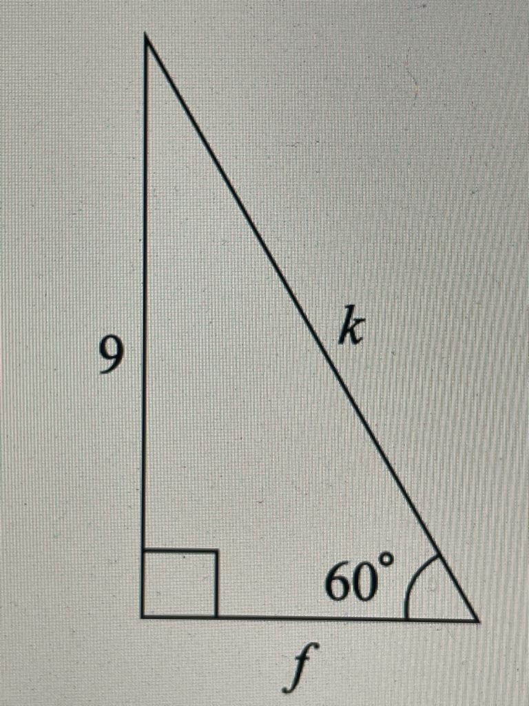 Identify the values of the variables. Give your answers in the simplest radical form-example-1