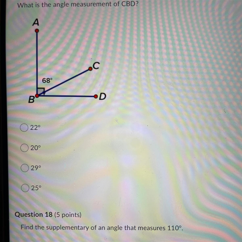 What is the angle measurement of CBD?-example-1