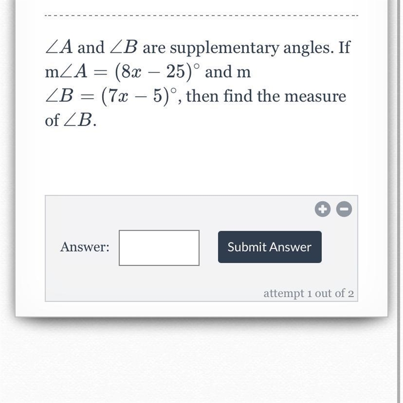 Find the measure of b-example-1