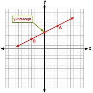 Which of the following equations correctly describes the graphed line? y = -1/2x - 5 y-example-1