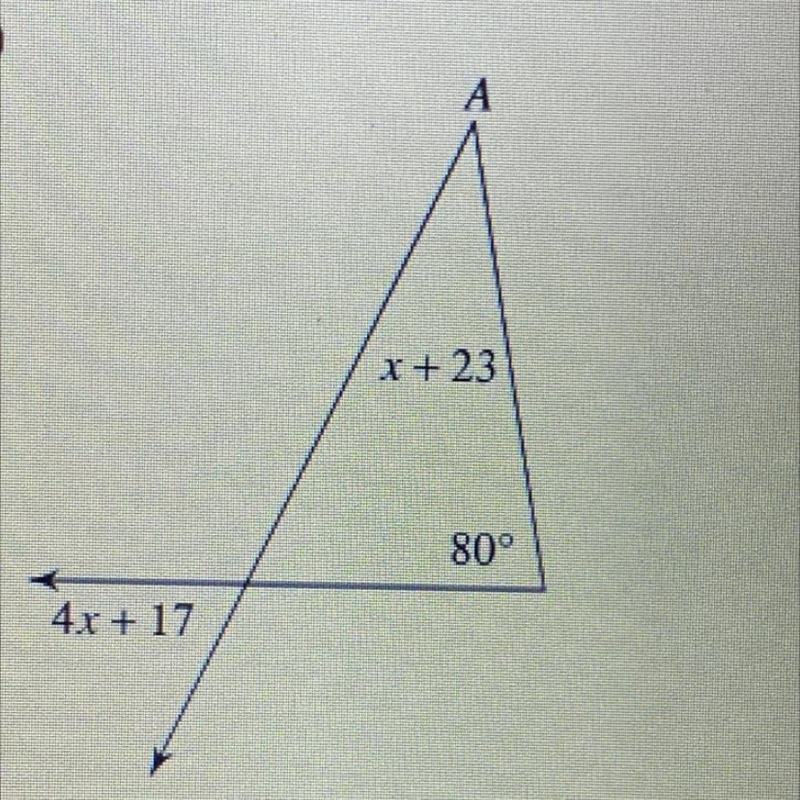 Find the measurement of angle A-example-1