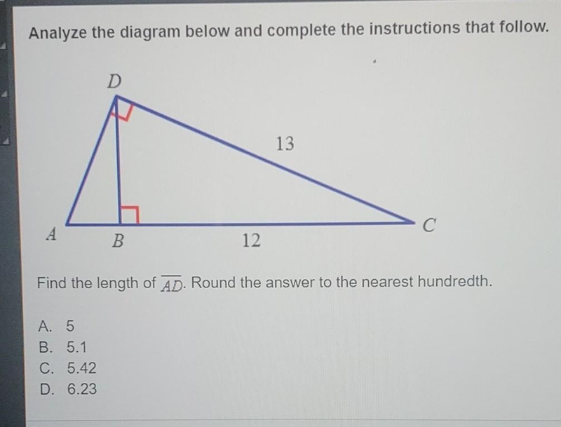 Find the length of AD. HELP MEEEE​-example-1