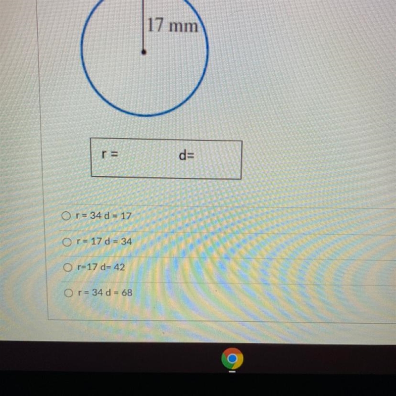 What is the awnser plz I will mark if right diameter and range-example-1