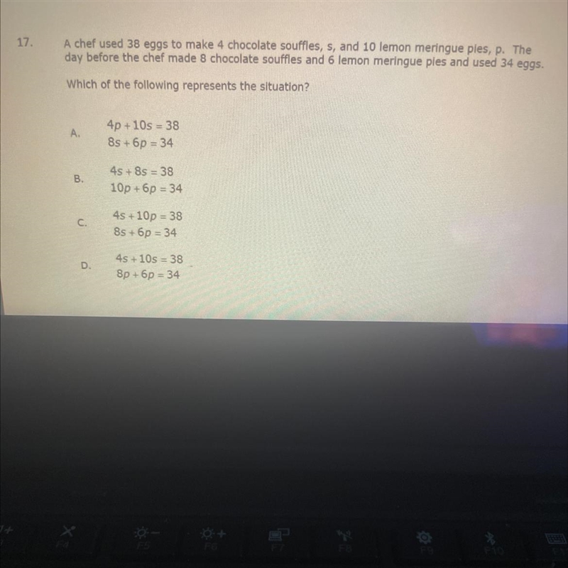 Which of the following represents the situation?-example-1