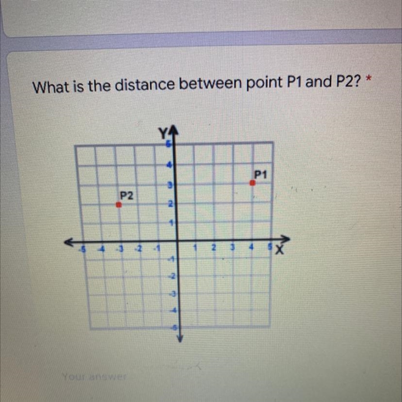 What is the distance between point P1 and P2?-example-1