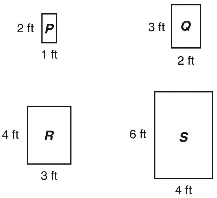 PLEASE HELP! 20 POINTS!! The tops of two tables in a furniture store are similar rectangles-example-1