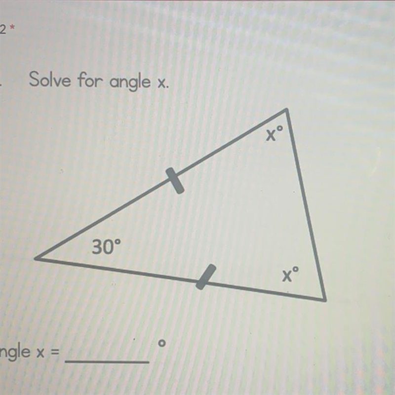 Solve for the angle x-example-1