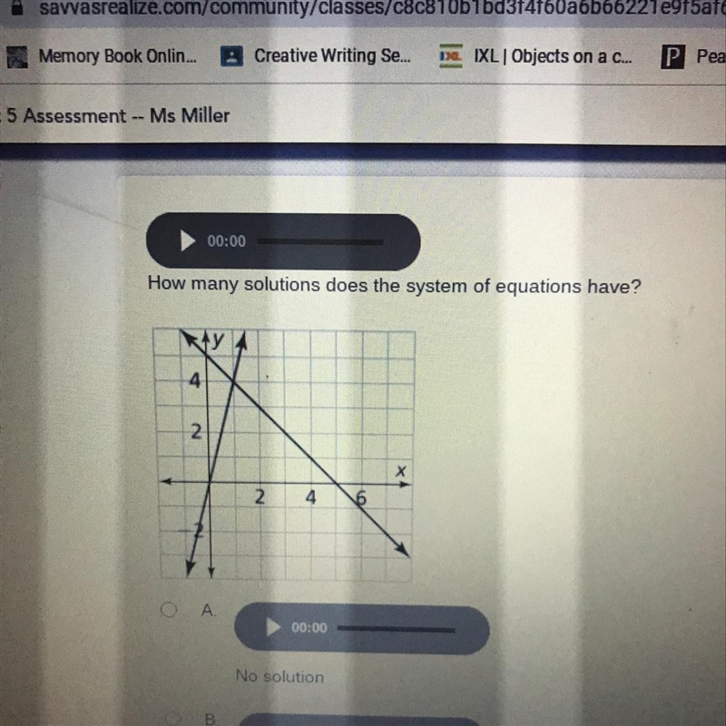 How many solutions does the system of equations have?-example-1