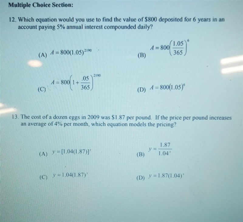 Please assist me with these multiple choice problems​-example-1