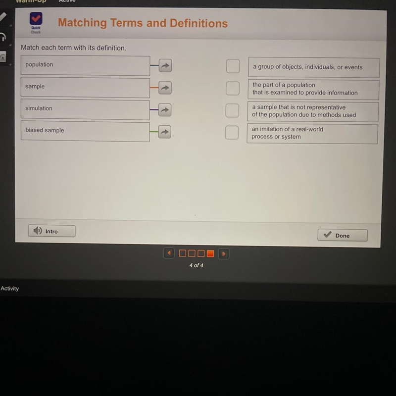 Match each term with its definition,-example-1