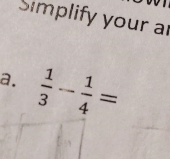 How do you solve the following problem with a rectangular fraction model ​-example-1