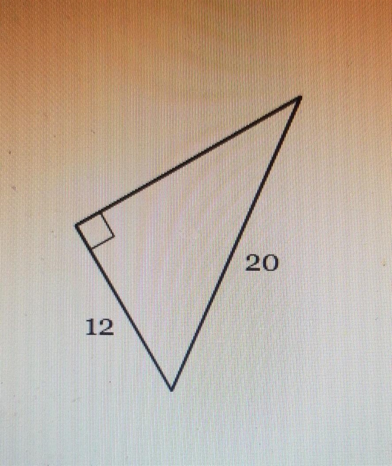 PLS HELP !! Find the length of the third side. If necessary, round to the nearest-example-1