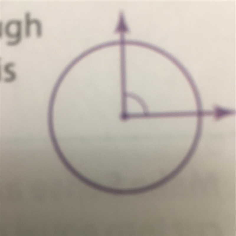 4. An angle turns through 2/8 of the circle. What is the measure of this angle?-example-1