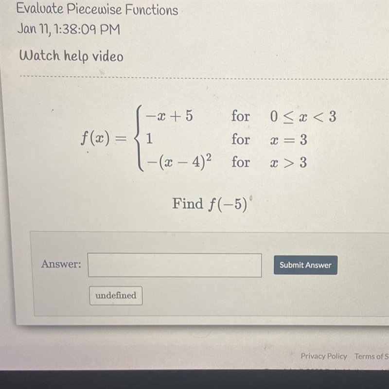 What this the value of f-example-1