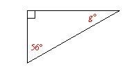 Find g in the right triangle.-example-1