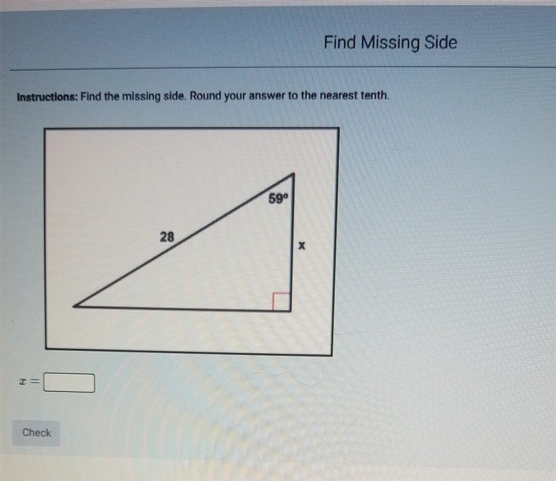 Find the value of trigonometric ratio ​-example-1