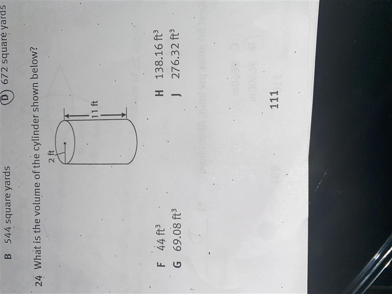 What is the volume of this cylinder shown below?-example-1