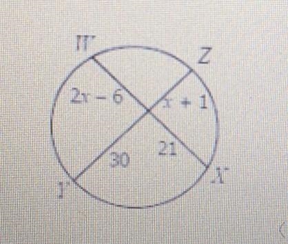 Find YZ. Geometry, circles.​-example-1