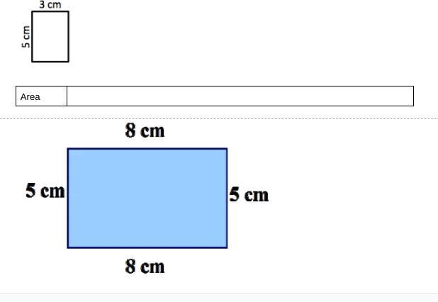 Area of Rectangles Best answer marks branlist!-example-1