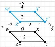 A. (x, y) → (x, y + 4) B. (x, y) → (x, y − 4) C. (x, y) → (x + 4, y) D. (x, y) → (x-example-1