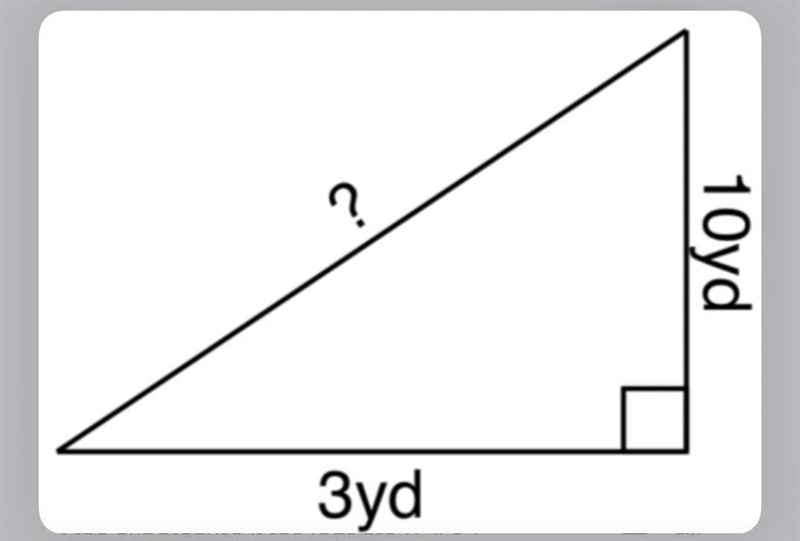 Need help ASAP !!!! Solve for the missing side. Round answer to two decimal places-example-1