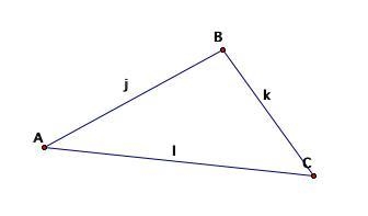 In a triangle shown, which shows the correct order of the side lengths from smallest-example-1