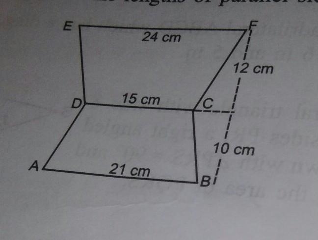 Find the area of given figure​-example-1