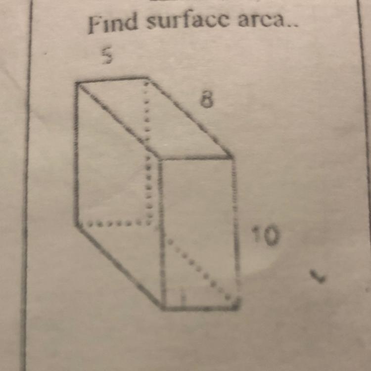 Find the surface area 5 8 10-example-1