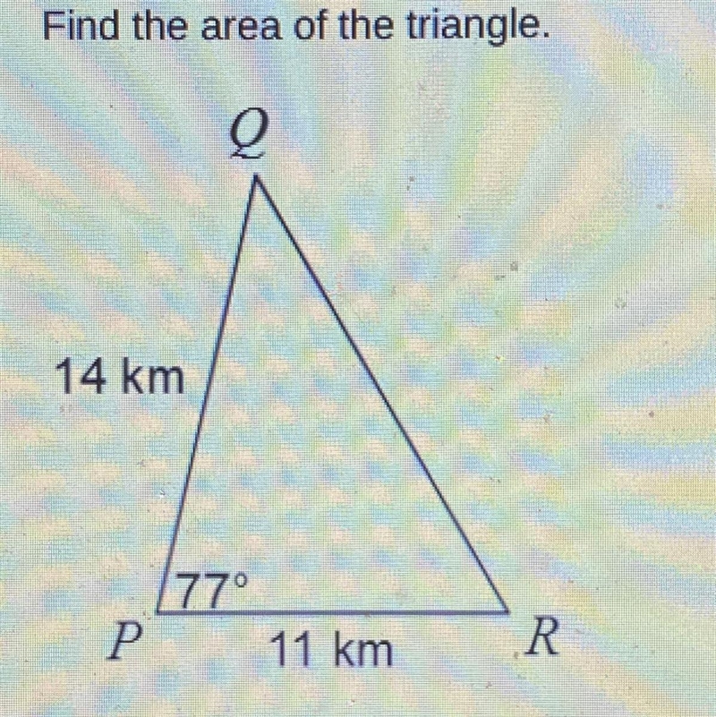 Find the area of the triangle-example-1