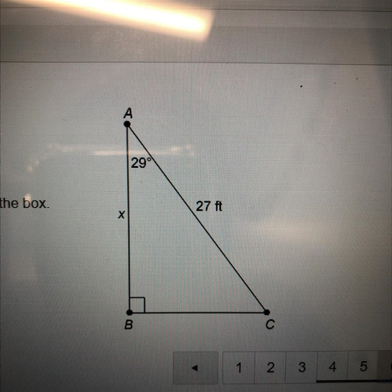 What’s the value for x? Enter your answer as a decimal to the nearest tenth in the-example-1